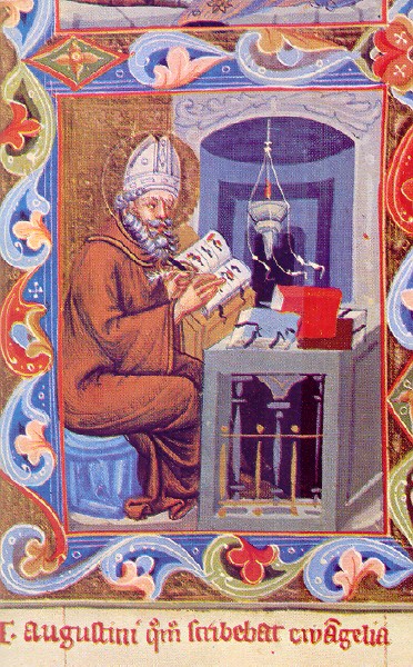 Agostino allo scrittoio: ms. Bav. Lat. 8541: Biblioteca Apostolica Vaticana