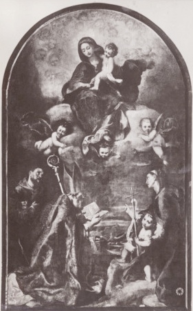 Madonna con Bambino, sant'Agostino, san Francesco, san Giovannino, sant'Elisabetta