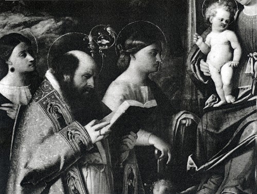 Madonna con il Bambino, Agostino e Santi