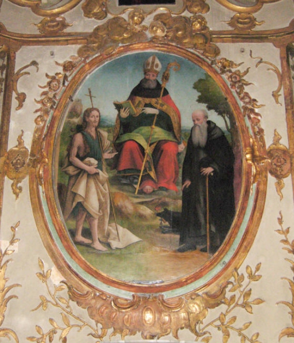 Sant'Agostino fra il Battista e Sant'Antonio Abate