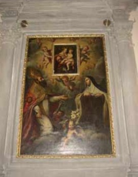 Madonna col bambino e i santi Agostino e Chiara