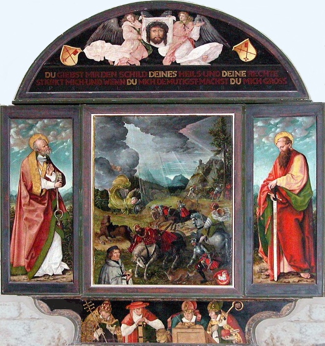 La pala dell'Altare di San Paolo di Georg Lemberger