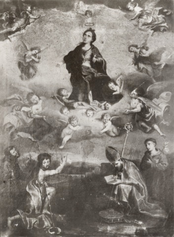 Immacolata Concezione con san Francesco di Assisi, san Giovanni Battista, sant'Agostino, sant'Antonio da Padova