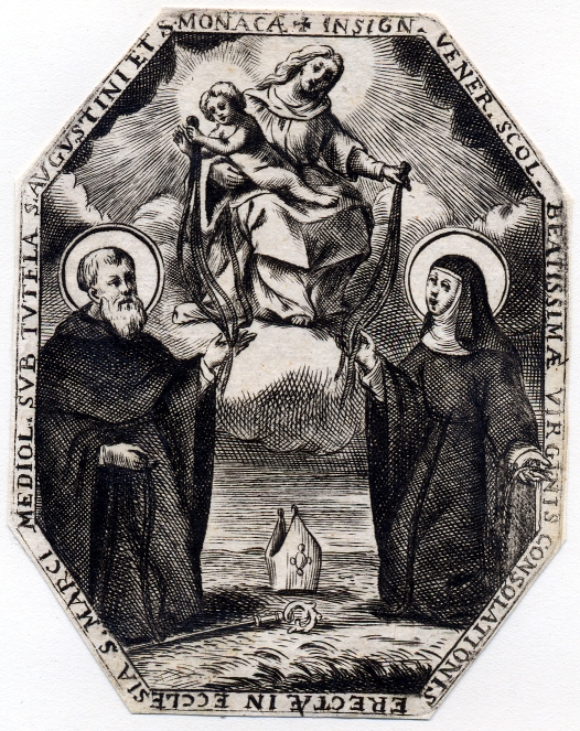 La Madonna della Cintura con i santi Agostino e Monica