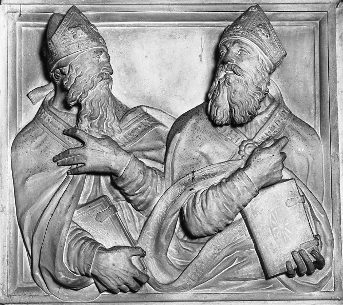 Agostino e sant'Ambrogio