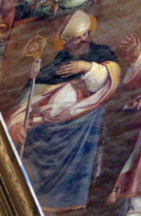 Particolare di Sant'Agostino