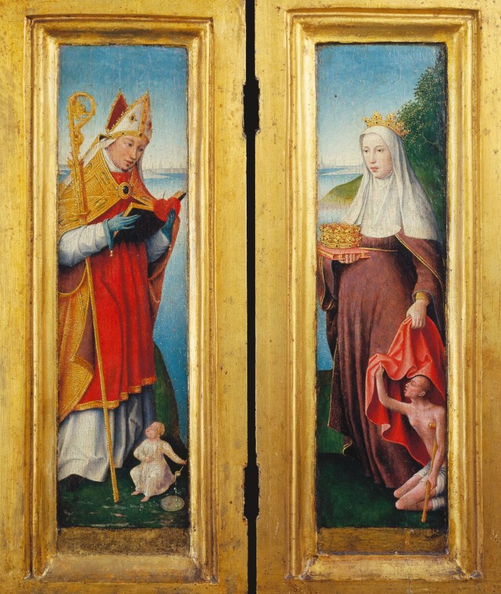 Sant'Agostino e santa Elisabetta