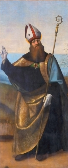 Sant'Agostino vescovo e Dottore di Domenico Panetti