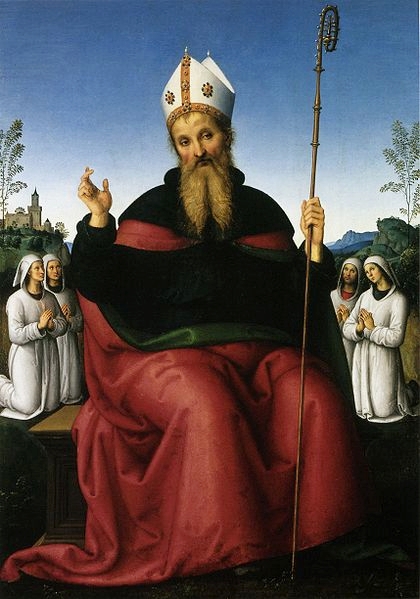 Sant'Agostino di Pietro Vannucci detto il Perugino