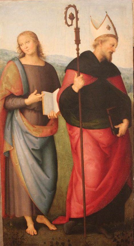 Santi Giovanni e Agostino di Pietro Vannucci detto il Perugino