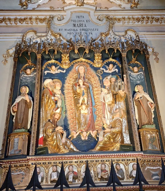 La Vergine e il Bambino con Agostino e santi