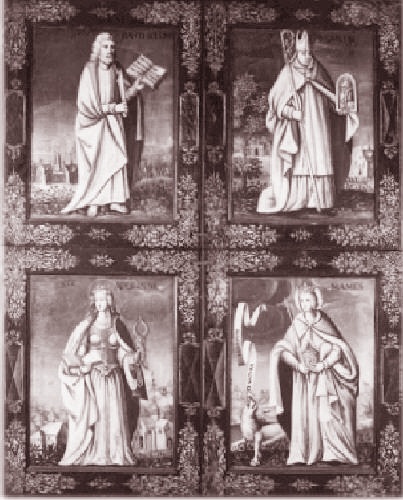 Agostino vescovo e santi