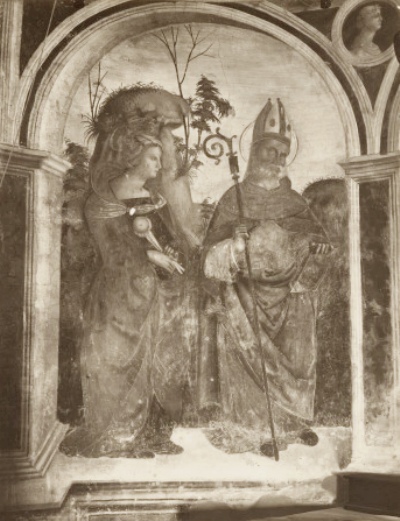 Sant'Agata e sant'Agostino