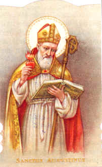 Sanctus Augustinus vescovo e cardioforo