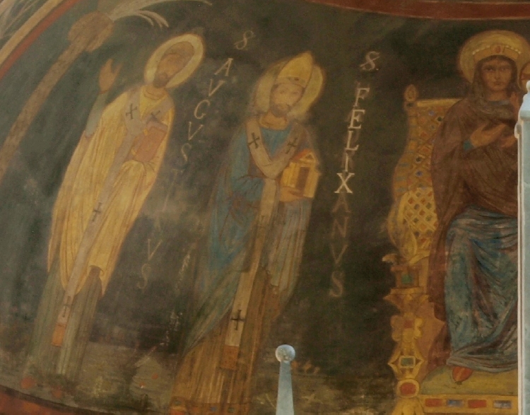 Madonna con Ges Bambino tra i santi Agostino, Felice, Dionigi e Nicola