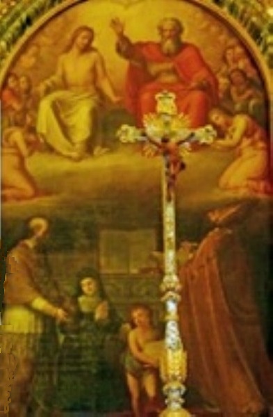 La Vergine e santi supplicano la salvezza di Citt di Castello