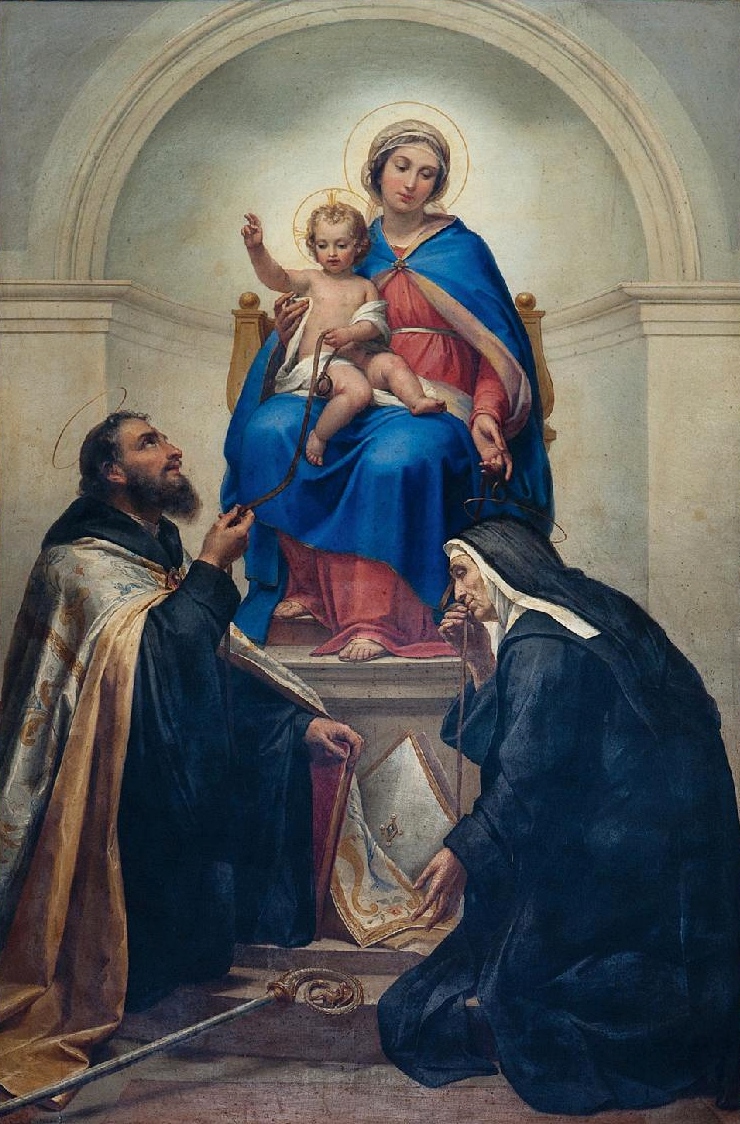 Madonna della cintura con i santi Agostino e Monica