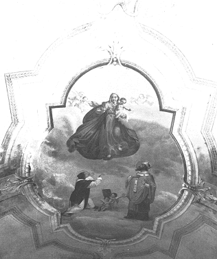 La Madonna della Cintura con Santa Monica e sant'Agostino