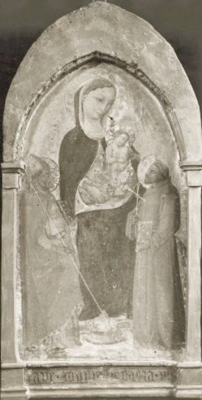 Madonna con Bambino tra san Francesco d'Assisi e sant'Agostino
