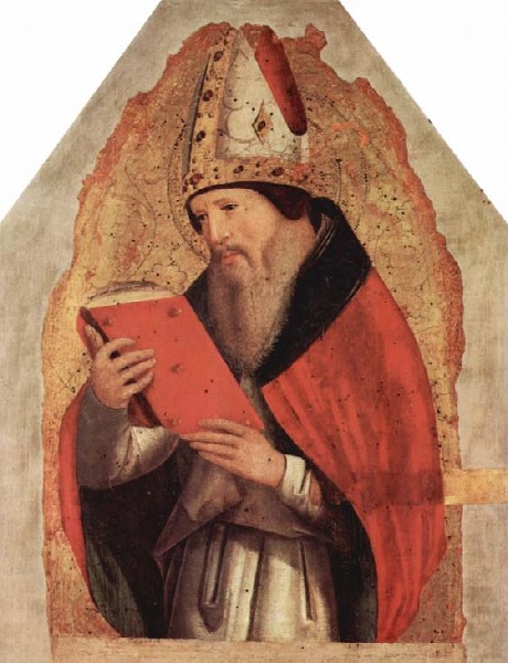 Sant'Agostino vescovo di Antonello da Messina a Palermo, Pinacoteca Nazionale