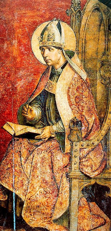 Sant'Agostino vescovo a Avila, cattedrale di S. Salvador