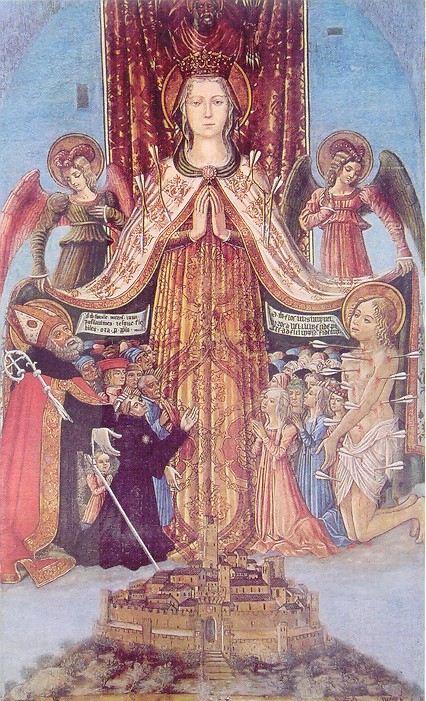 La Vergine con sant'Agostino e san Sebastiano