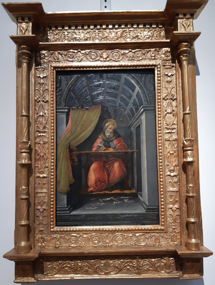 Sant'Agostino nello studio, dipinto di Sandro Botticelli