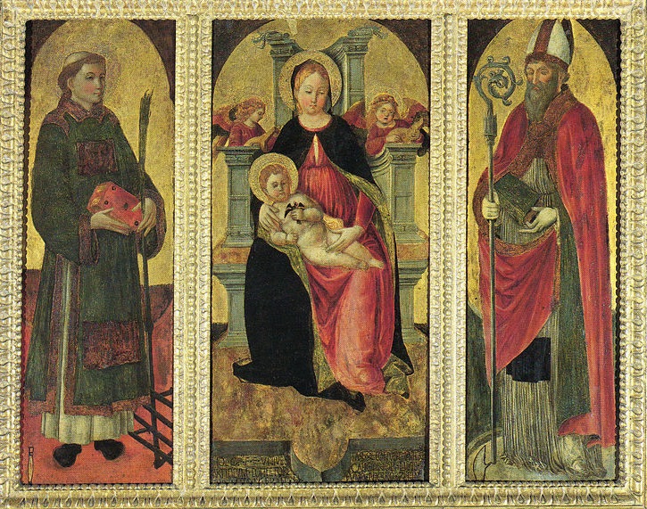 Madonna in trono tra i santi Lorenzo ed Agostino