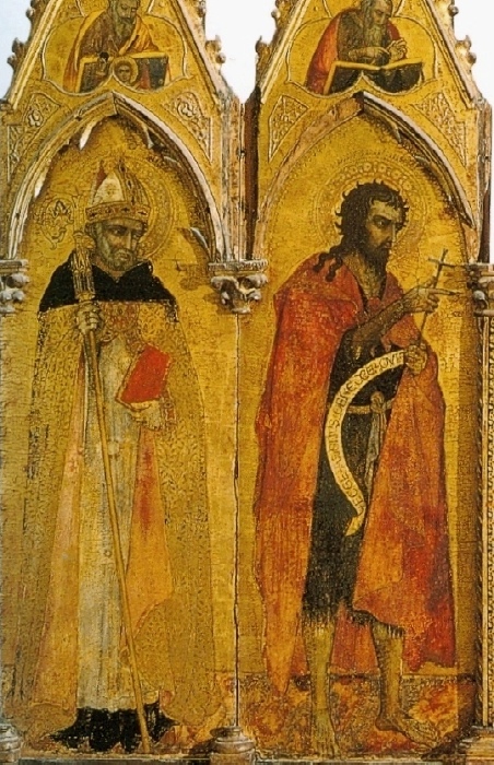 Sant'Agostino, San Giovanni Battista, Evangelisti