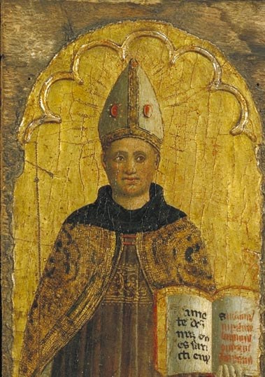 sant'Agostino vescovo a Milano, Pinacoteca Ambrosiana, donazione Attilio Brivio