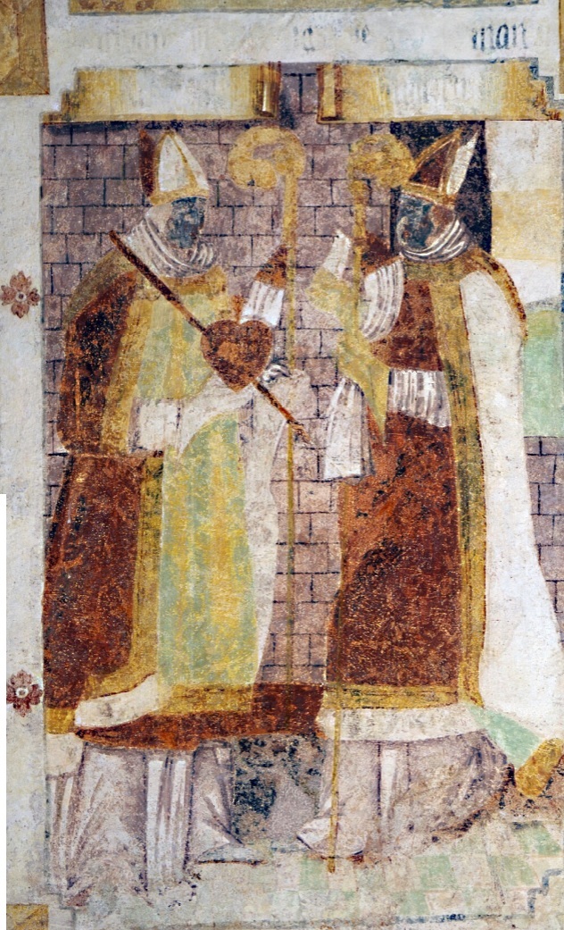 I santi Agostino e Ambrogio