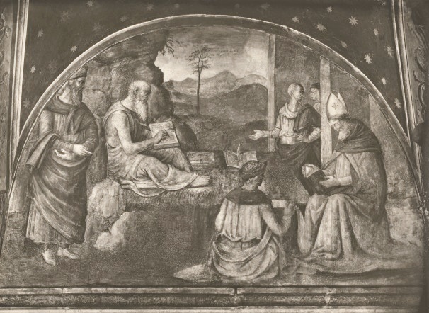 San Girolamo nello studio con sant'Agostino