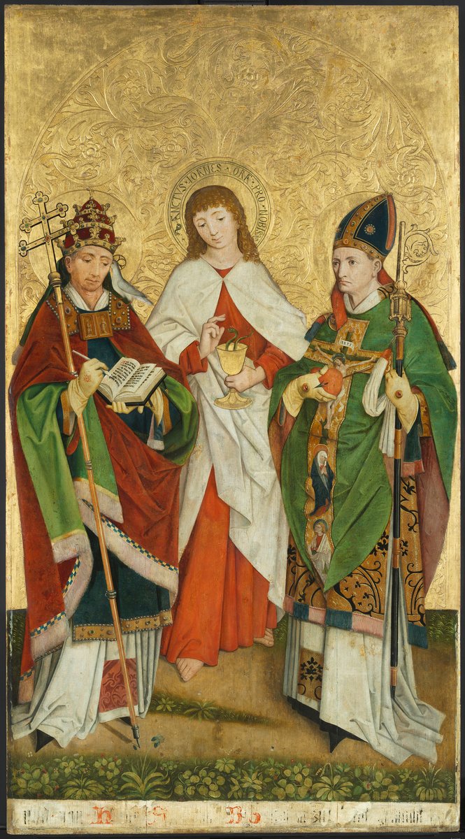 Santi Gregorio, Giovanni Evangelista e Agostino