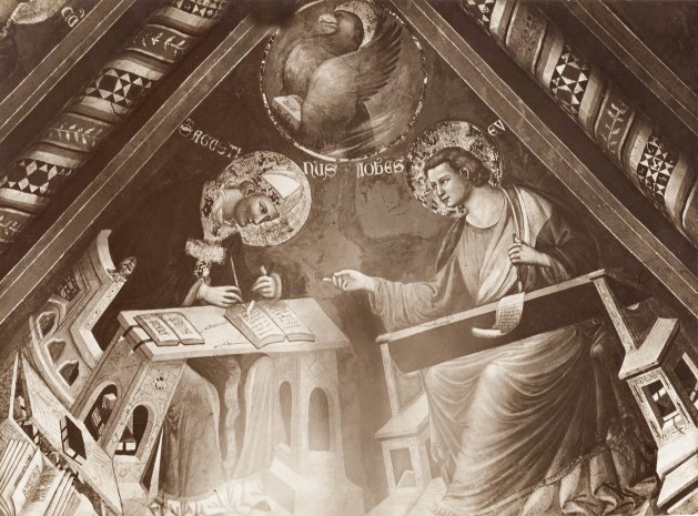 Sant'Agostino e san Giovanni evangelista di Costantino Malghera a Ravenna