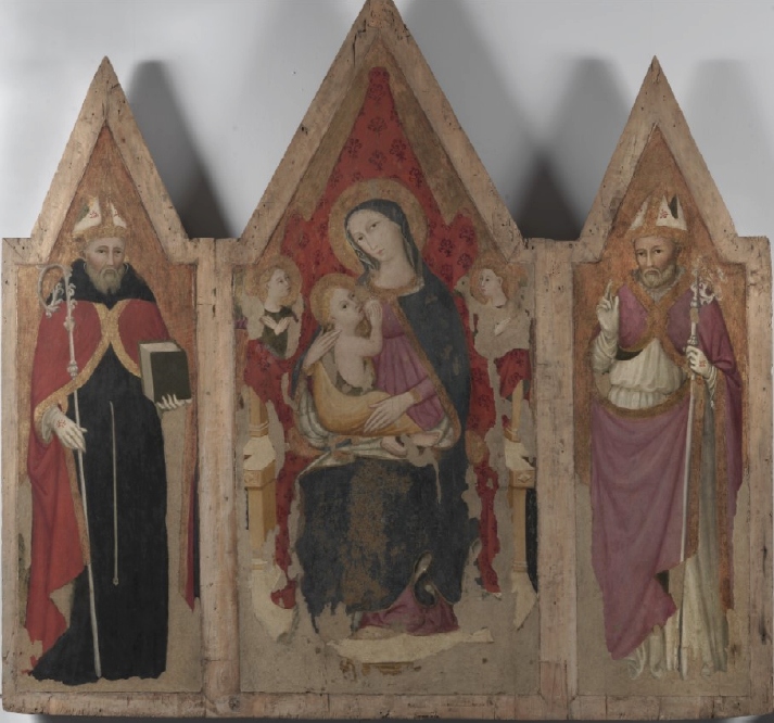 Madonna col Bambino, S. Agostino e S. Verecondo