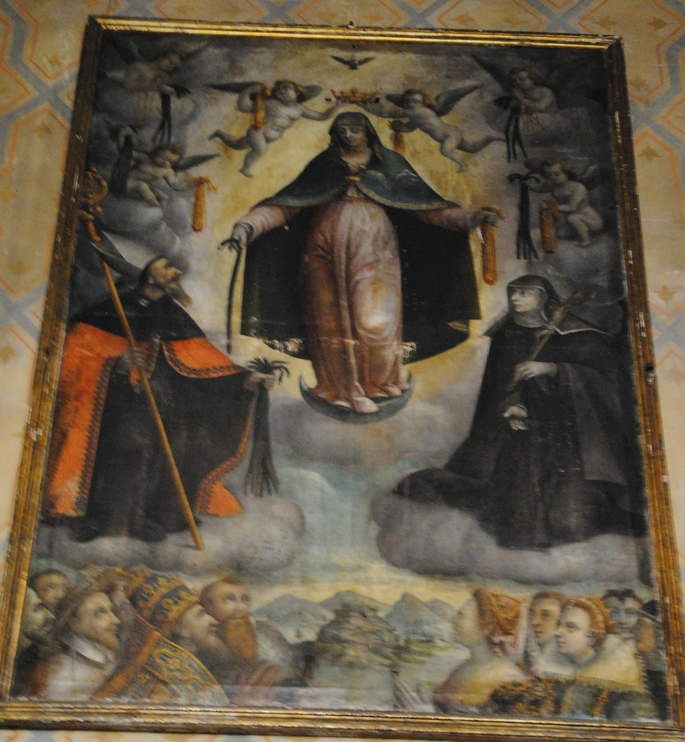 La Madonna della Cintura e i santi Agostino e Monica