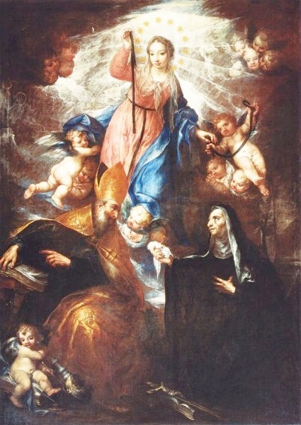 La Madonna della Cintura con sant'Agostino e santa Monica