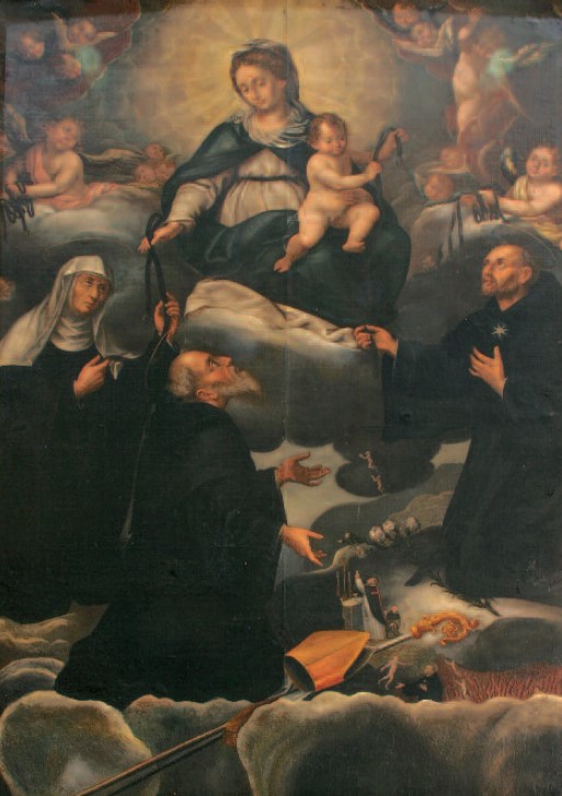 Madonna della Cintura con i santi Monica, Agostino e Nicola da Tolentino