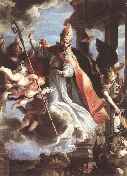 Il trionfo di sant'Agostino di Claudio Coello al Museo del Prado