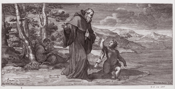 Il mistero della Trinit: sant'Agostino e il bambino sulla spiaggia