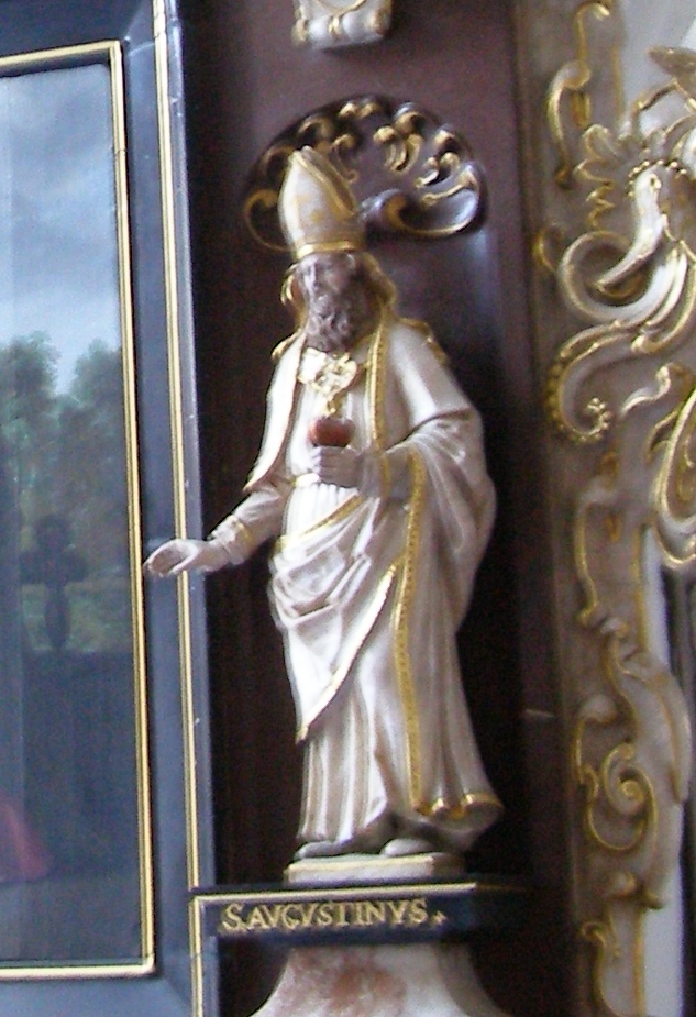 Sant'Agostino vescovo e cardioforo
