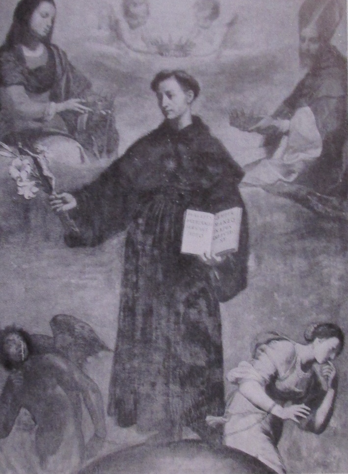 Triplice incoronazione di san Nicola con Agostino e la Vergine