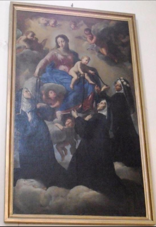 Madonna che offre la cintura alle Suore Agostiniane