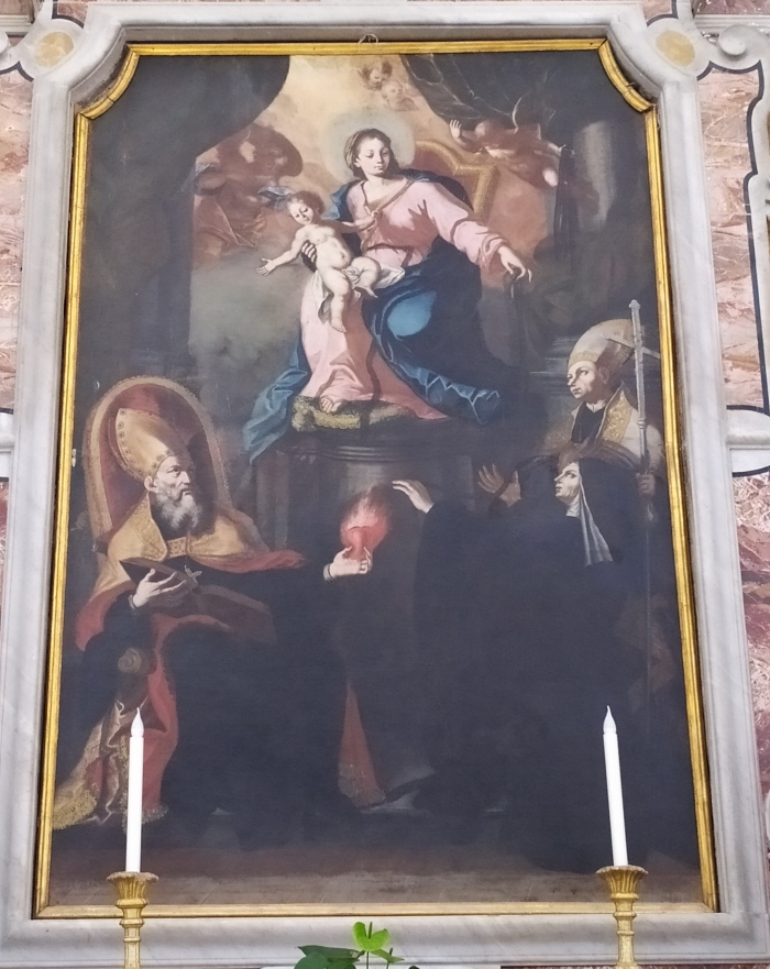 Madonna delle Grazie con sant'Agostino, santa Monica e Tommaso da Villanova
