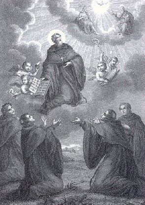 Sant'Agostino consegna la sua Regola ai frati