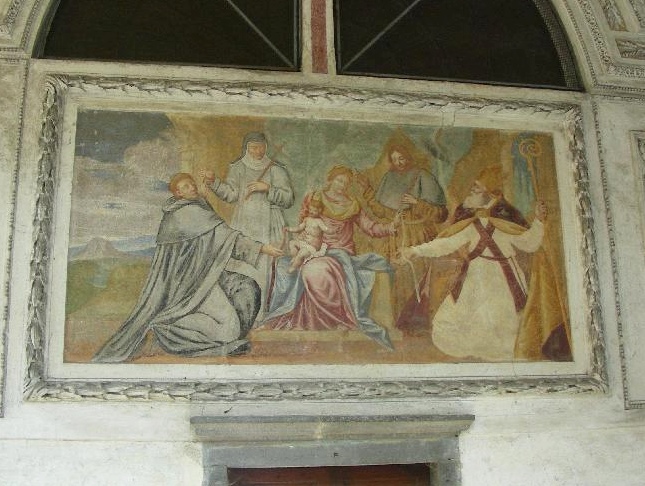 Madonna della cintura con Agostino e santi