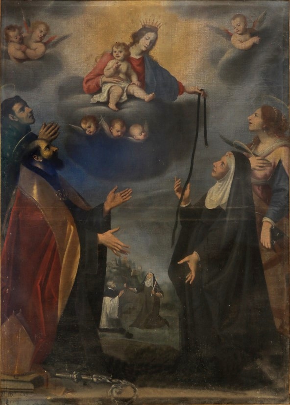 Madonna della cintura con Agostino e santi