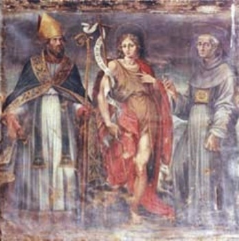Sant'Agostino, San Giovanni Battista, San Bernardino da Siena