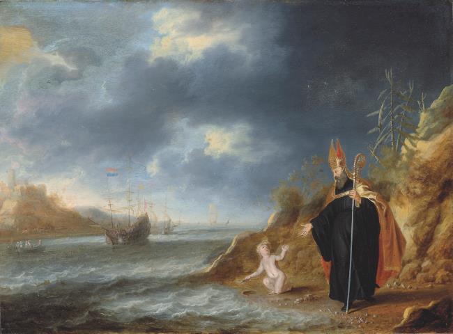 Sant'Agostino e il bambino in riva al mare