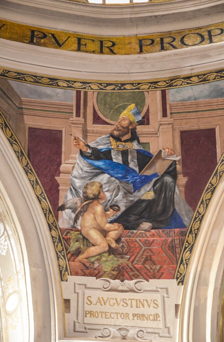 Sant'Agostino vescovo protettore di Carpineto